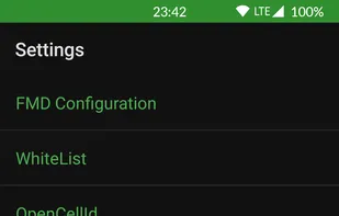 FindMyDevice (FMD) screenshot 1