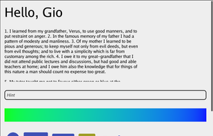 Gio screenshot 1