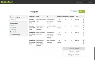 BetterTaxi screenshot 3