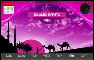 Islamic Calendar Pro screenshot 2
