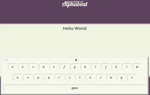 Alphabeat screenshot 1