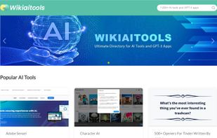 wikiaitools homepage