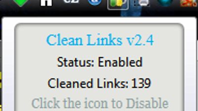 Clean Links screenshot 1
