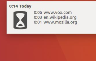 Optionally receive periodic reminder notifications at any frequency. They show the total time for the day and for the top three sites.