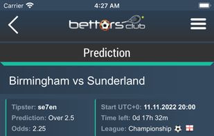 Bettors Club screenshot 1