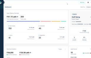  Access real-time insights with customizable dashboards.
 Visualize key performance metrics and connect to databases, third-party tools, and internal APIs — all in one place. Nurture lets you transform raw data into actionable intelligence.
