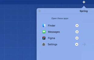 Spring - Shortcuts screenshot 2