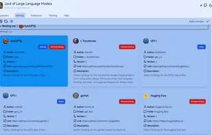 LoLLMS Web UI screenshot 3