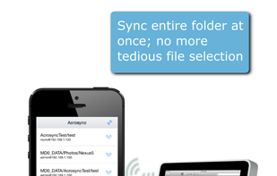 Acrosync screenshot 2