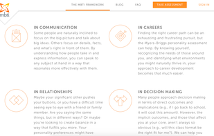 MBTIonline.com screenshot 1