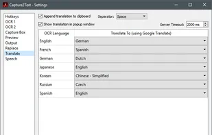 Capture2text screenshot 1