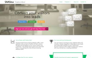 We offer you few different widgets to choose from and you can switch between them as you like. You can edit all texts and colors inside it. And test which version works the best on your website. Two most popular form-factors are sliding question/poll with subscription or subscribe timed popup.