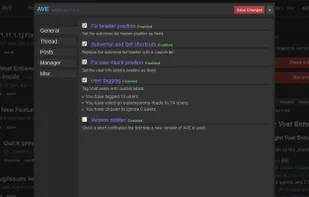 Amateur Voat Enhancements screenshot 1