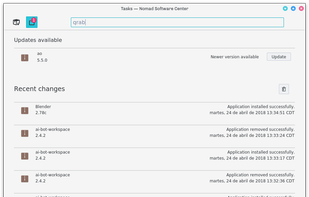 NX Software Center screenshot 2