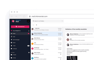 Infomaniak kSuite screenshot 1