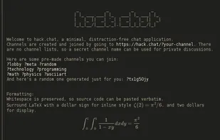 Hack Chat screenshot 1