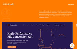 ConvertAPI screenshot 1