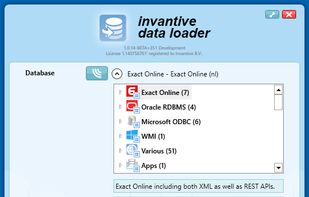 Invantive Data Loader screenshot 1