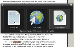 Gnome Do screenshot 2