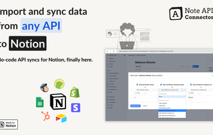 Note API Connector screenshot 1