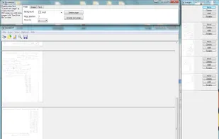 "Expert" mode with some sample scanned documents