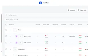 Stockflow screenshot 1