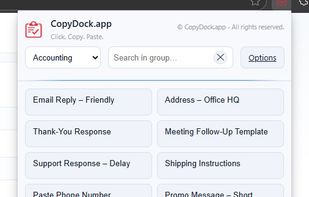 CopyDock.app screenshot 1