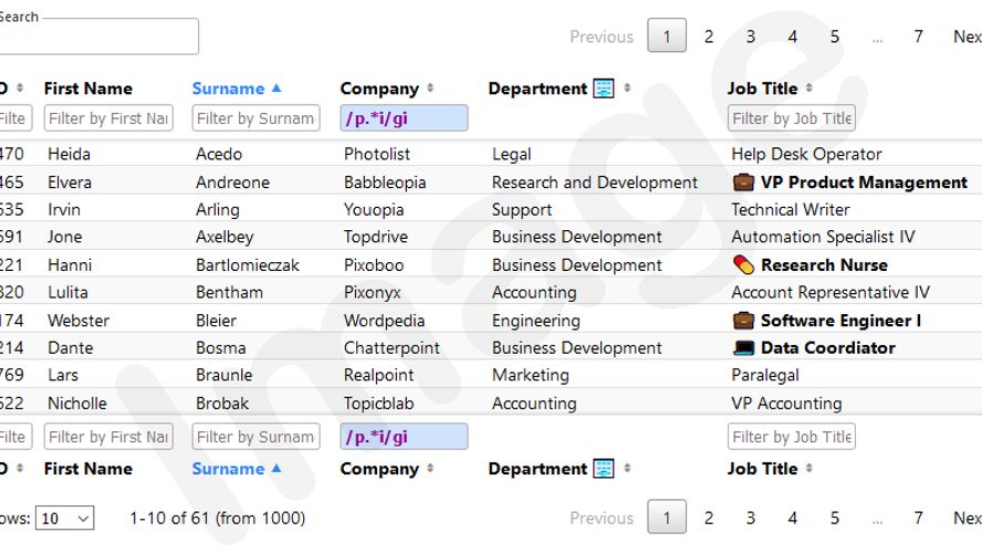 DataTables Alternatives Page 2 AlternativeTo