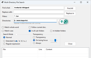 WinFindGrep screenshot 3