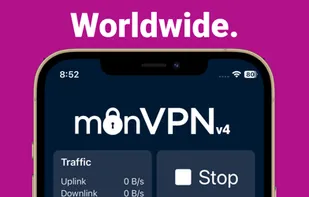 monVPN screenshot 2