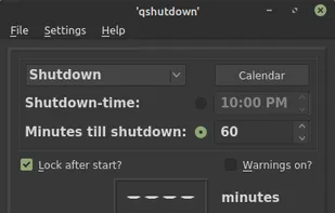 Qshutdown screenshot 1