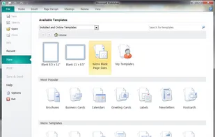 Microsoft Publisher screenshot 1