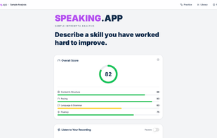 speaking.app screenshot 1