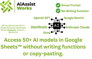 AiAssistWorks -  AI for Sheets Docs screenshot 1