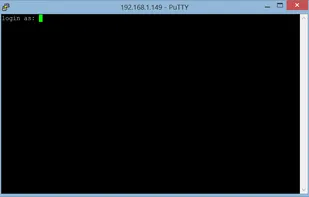 PuTTY screenshot 1