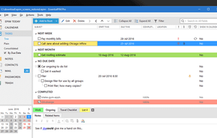 EssentialPIM screenshot 3