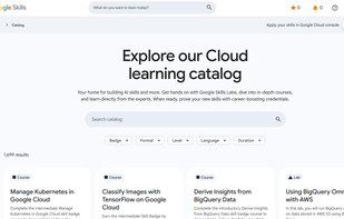 Google Skills screenshot 1