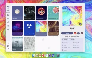 The main app on macOS