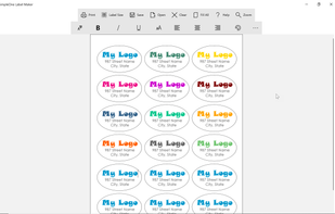 SimpleOne Label Maker screenshot 2