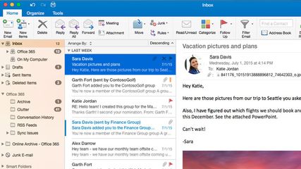 Microsoft Office Outlook screenshot 9
