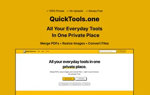 QuickTools.one home page