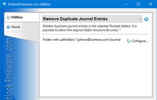 Remove Duplicate Journal Entries screenshot 1