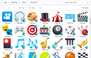 Thio's SVG Thumbnail Extension screenshot 1