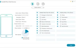 TunesKit iPhone Data Recovery screenshot 2