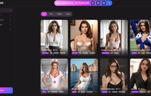 JuicyTalk AI Homepage
