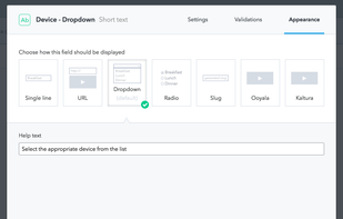Contentful screenshot 1