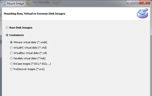 Setting up recovery scan.