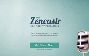 Zencastr screenshot 1