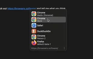 Browsers screenshot 1