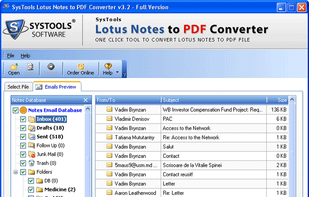 Choose Items and Start Conversion